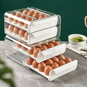 Double Layer Refrigerator Egg Storage Box