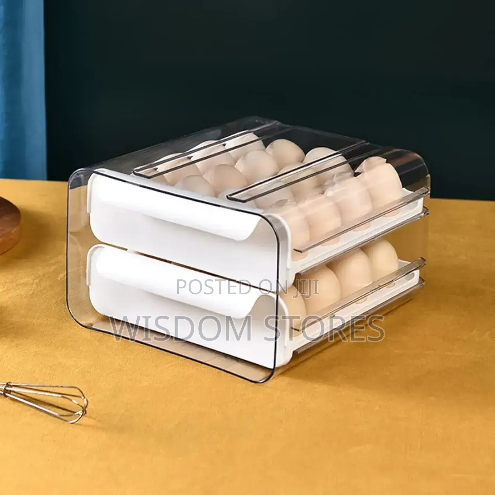 Double Layer Refrigerator Egg Storage Box