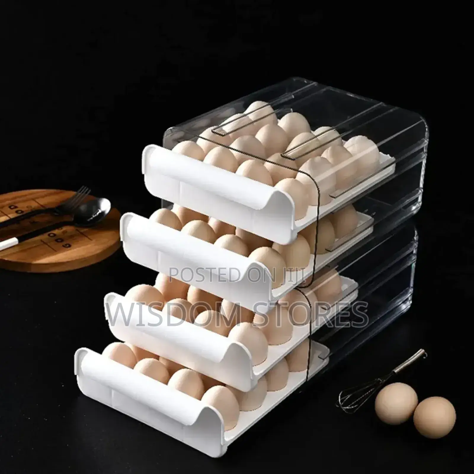 Double Layer Refrigerator Egg Storage Box