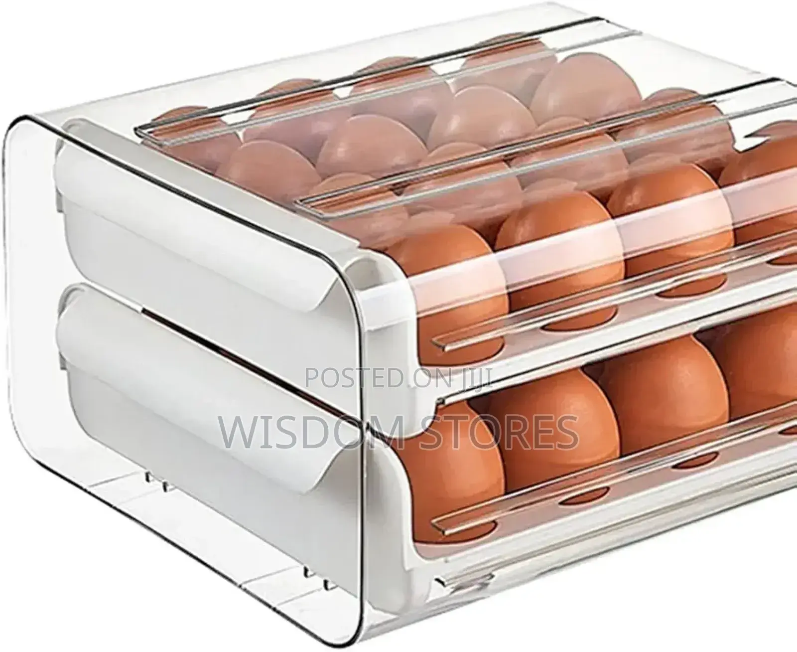 Double Layer Refrigerator Egg Storage Box