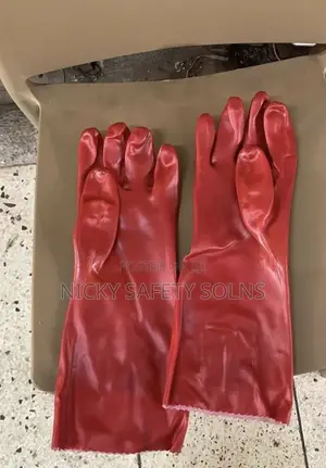 Pvc Gloves Heavy Duty 40cm/ Rubber Gloves