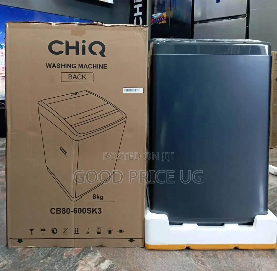 Chiq 8kg Washing Machine Cb80-600sk3 Toploader