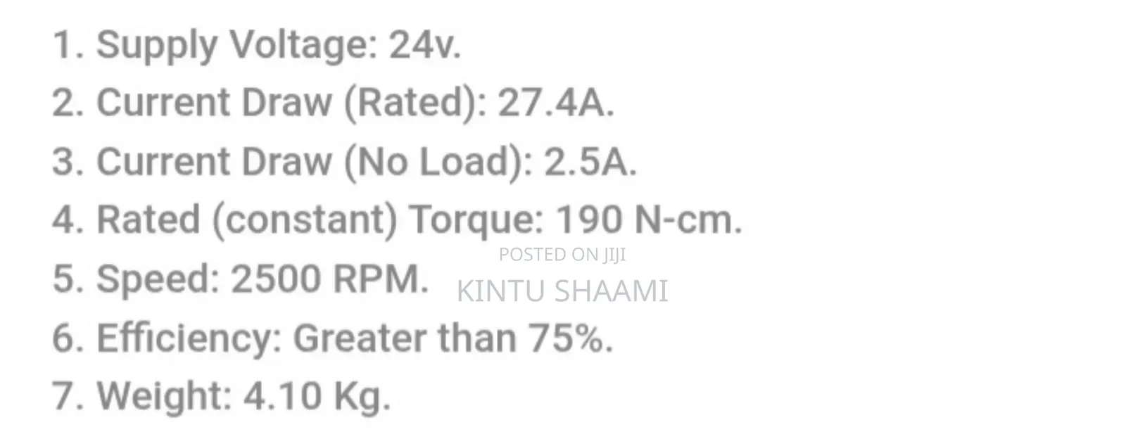 Permanent Magnet Dc Motor 24vdc 500w,Rpm2500,