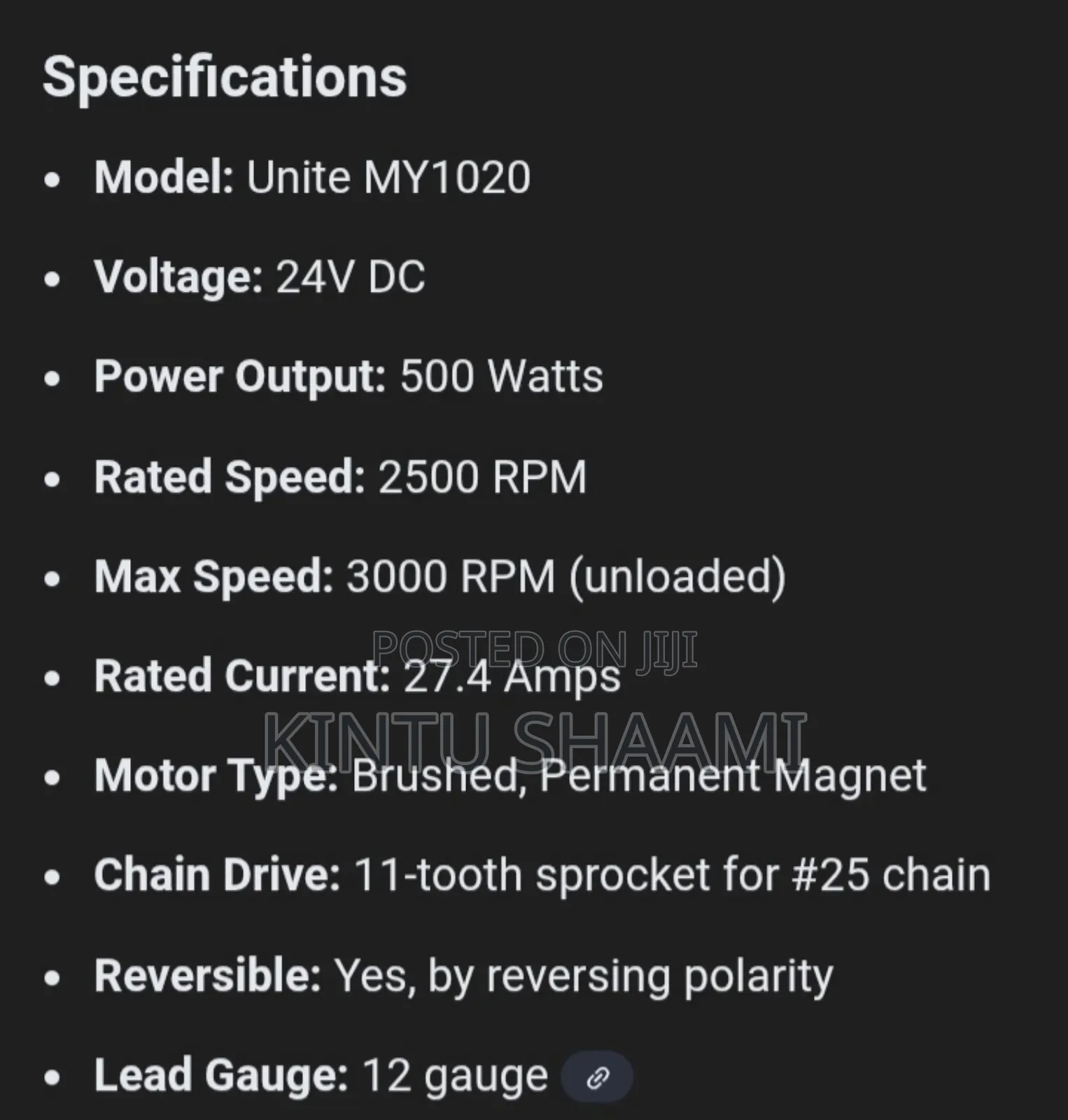 Permanent Magnet Dc Motor 24vdc 500w,Rpm2500,