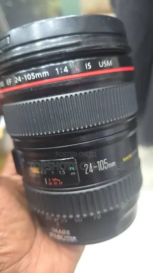 Canon Ef 24-105mm F4.0l Lens (Red Ring)