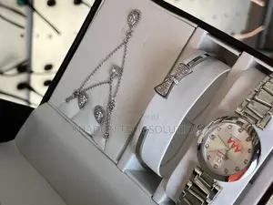 Curtire Silver Combo Watch for Ladies
