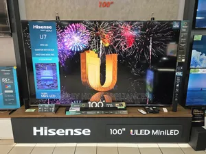 100u7q Hisense 100inches Miniled- Quantum Dot Display Smart Tv