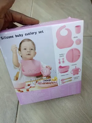 Silicone Baby Cutlery Set.