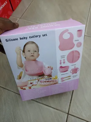 Silicone Baby Cutlery Set.