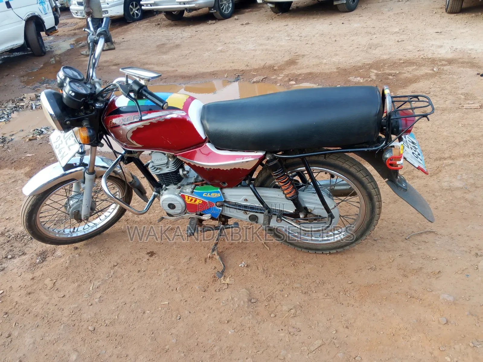 Bajaj Boxer 100 2020 Red