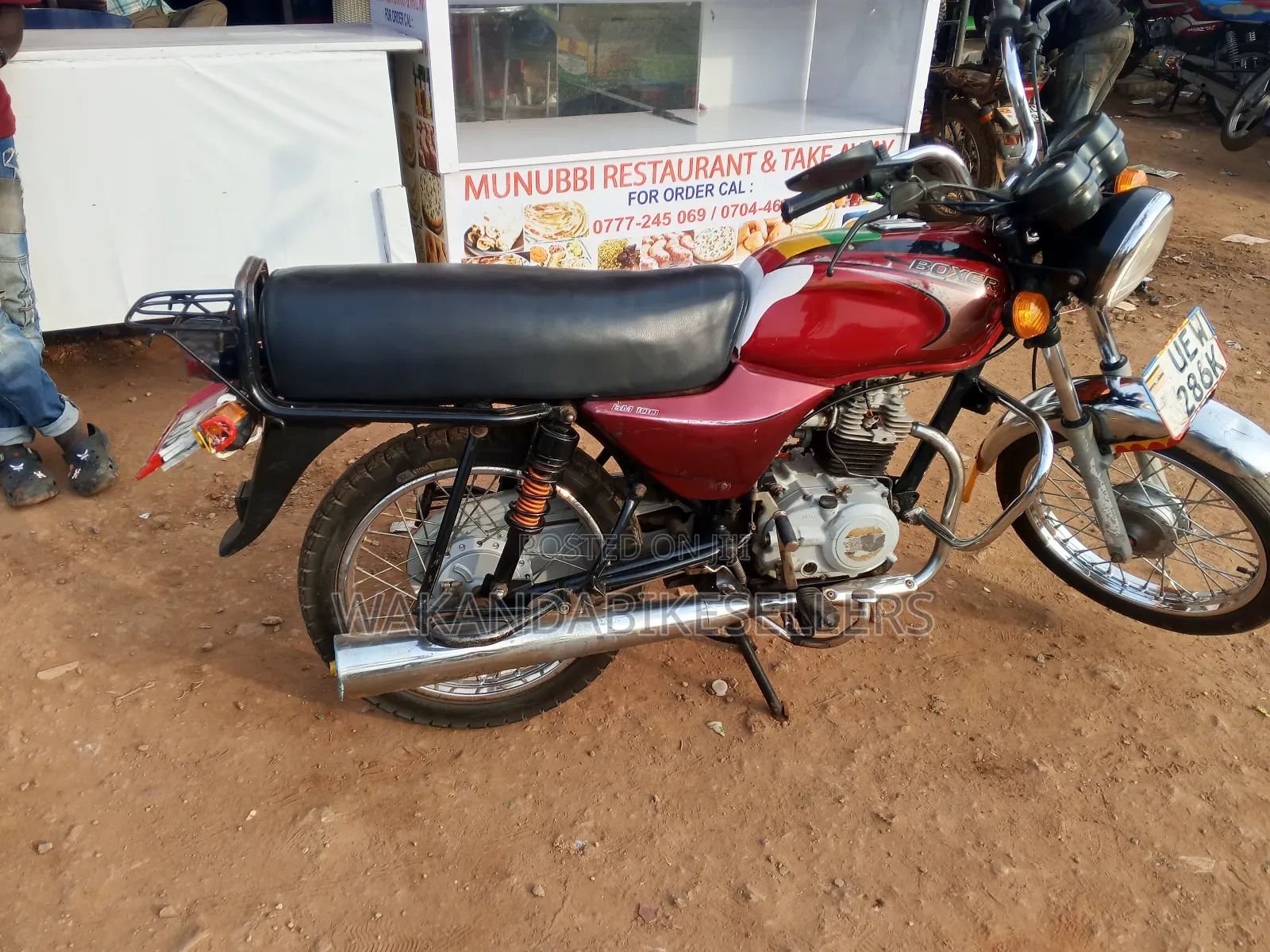 Bajaj Boxer 2019 Red