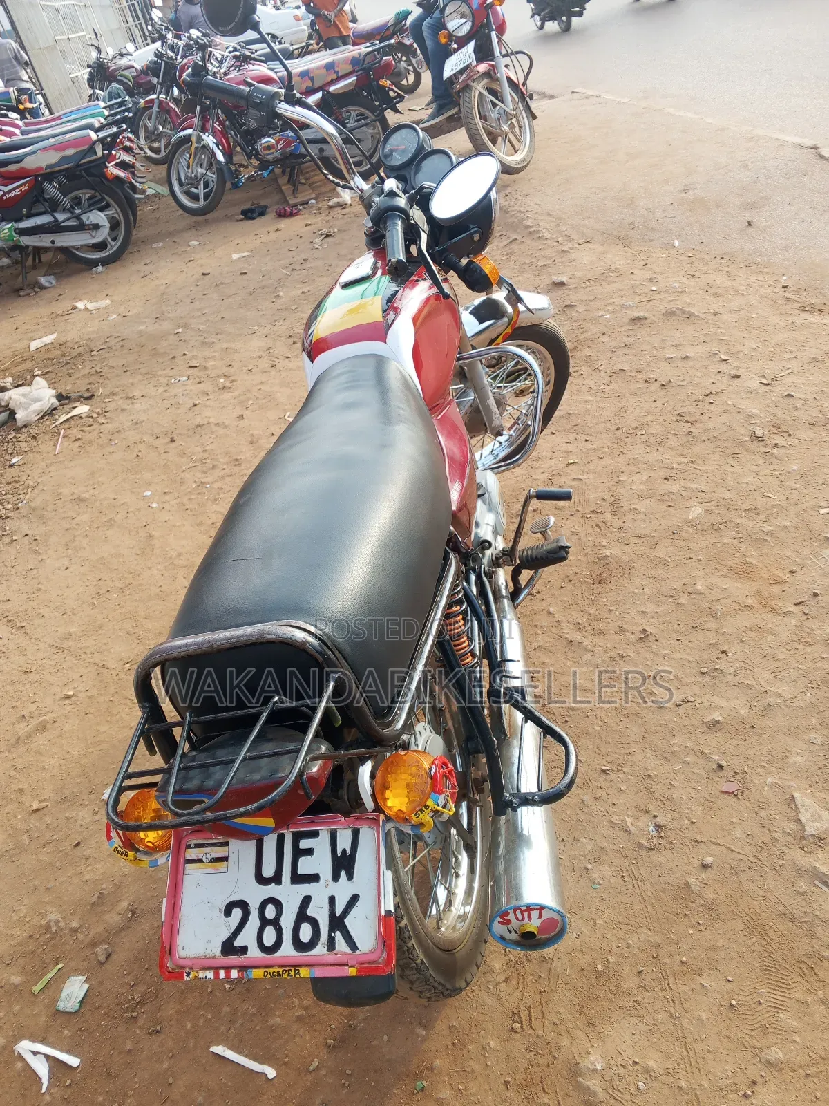 Bajaj Boxer 2019 Red