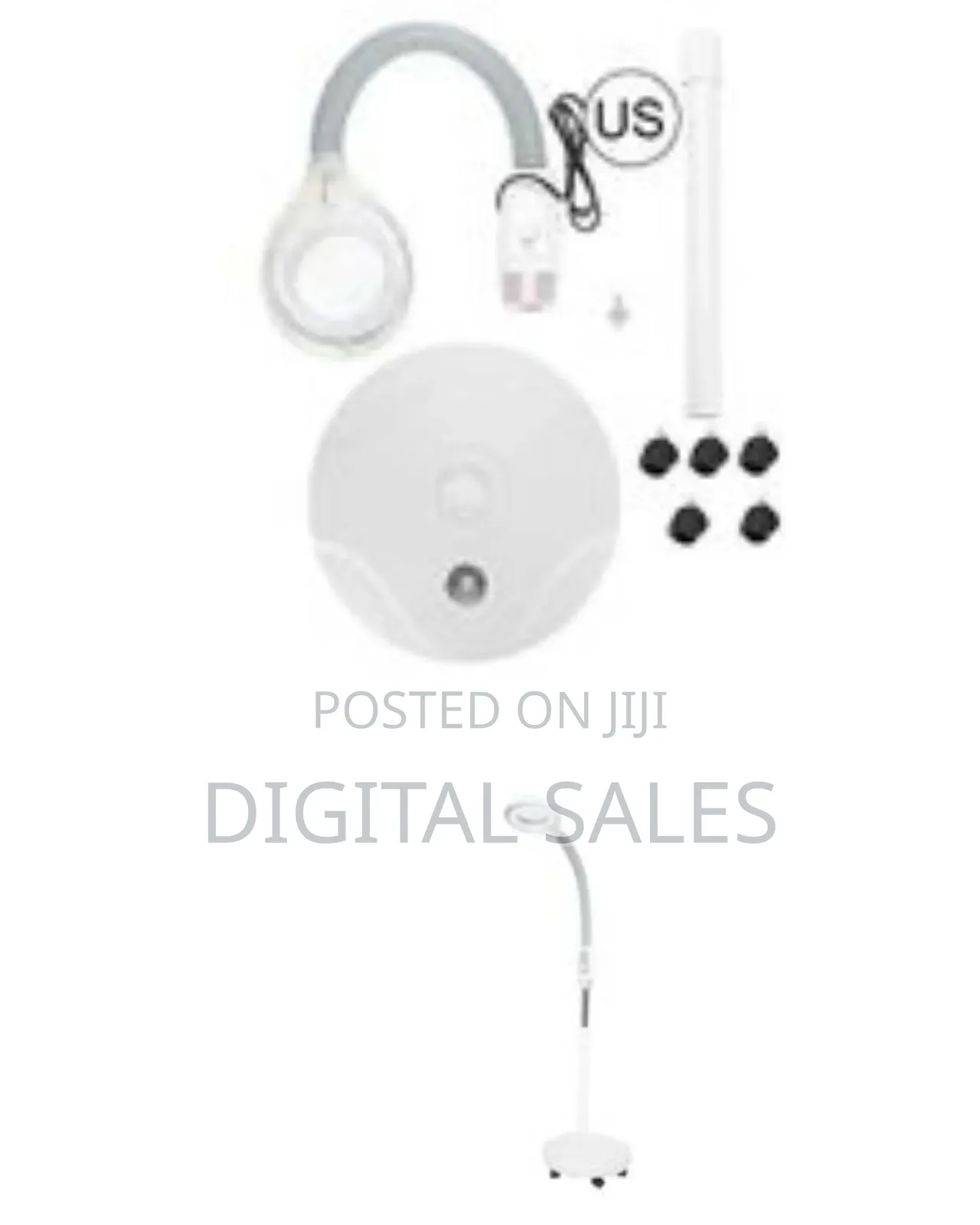 74 Led Magnifying Floor Lamp With Analyzing With Stand For Salons,