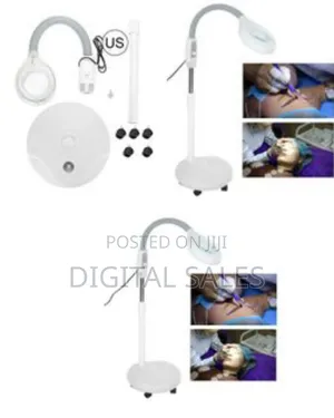 74 Led Magnifying Floor Lamp With Analyzing With Stand For Salons,