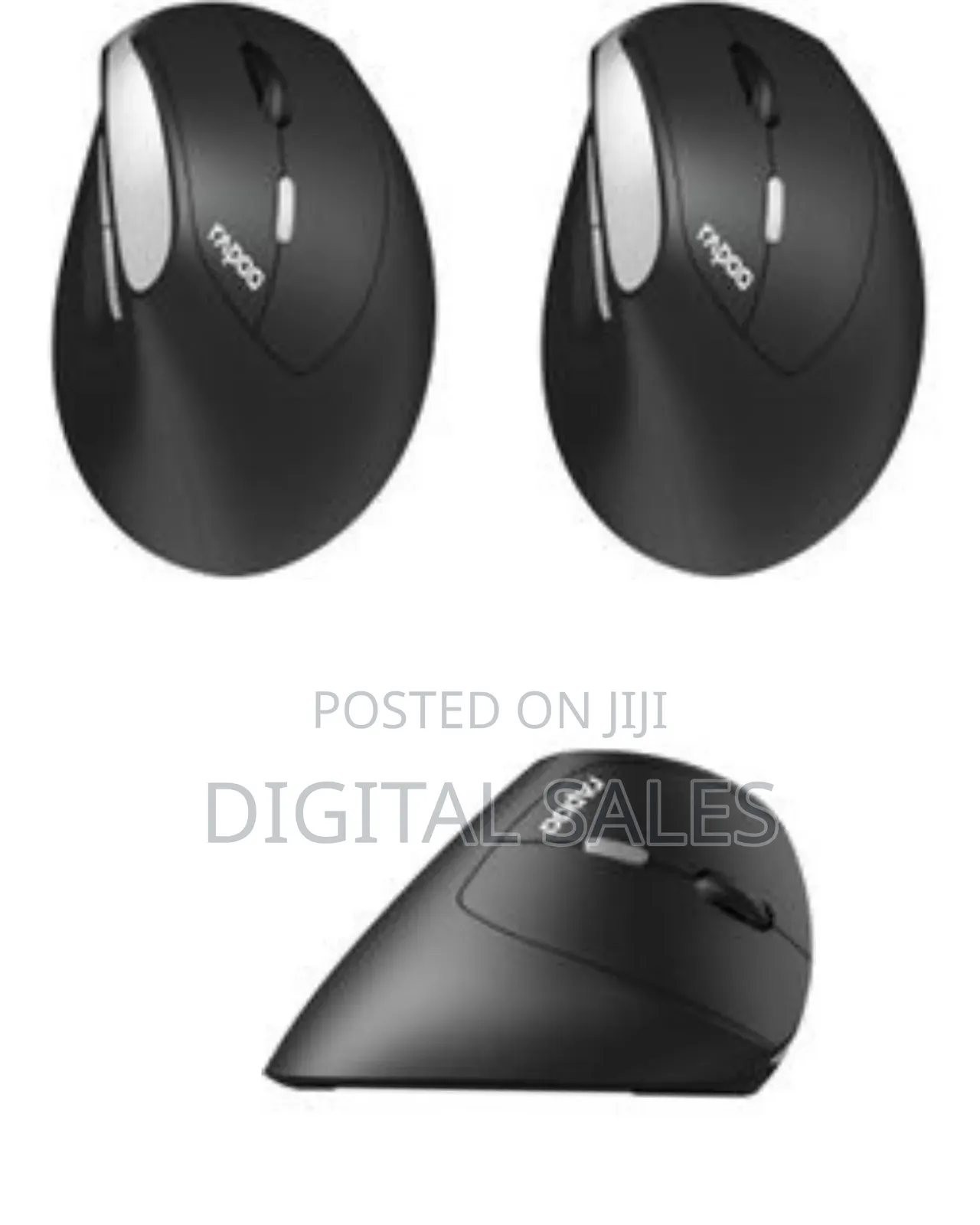 Rapoo Mv20 Ergonomic Office Vertical Silent Wireless Mouse 6
