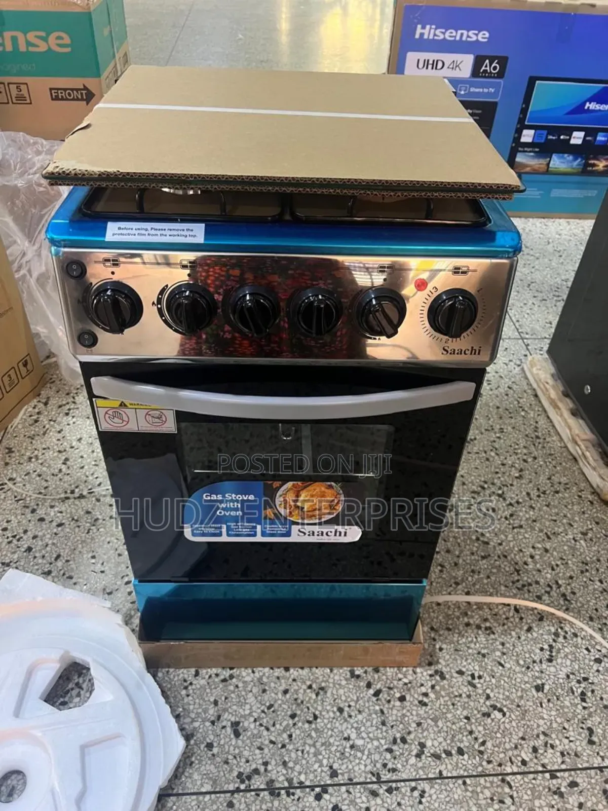 4 in 1 Gas and Electric Cooker