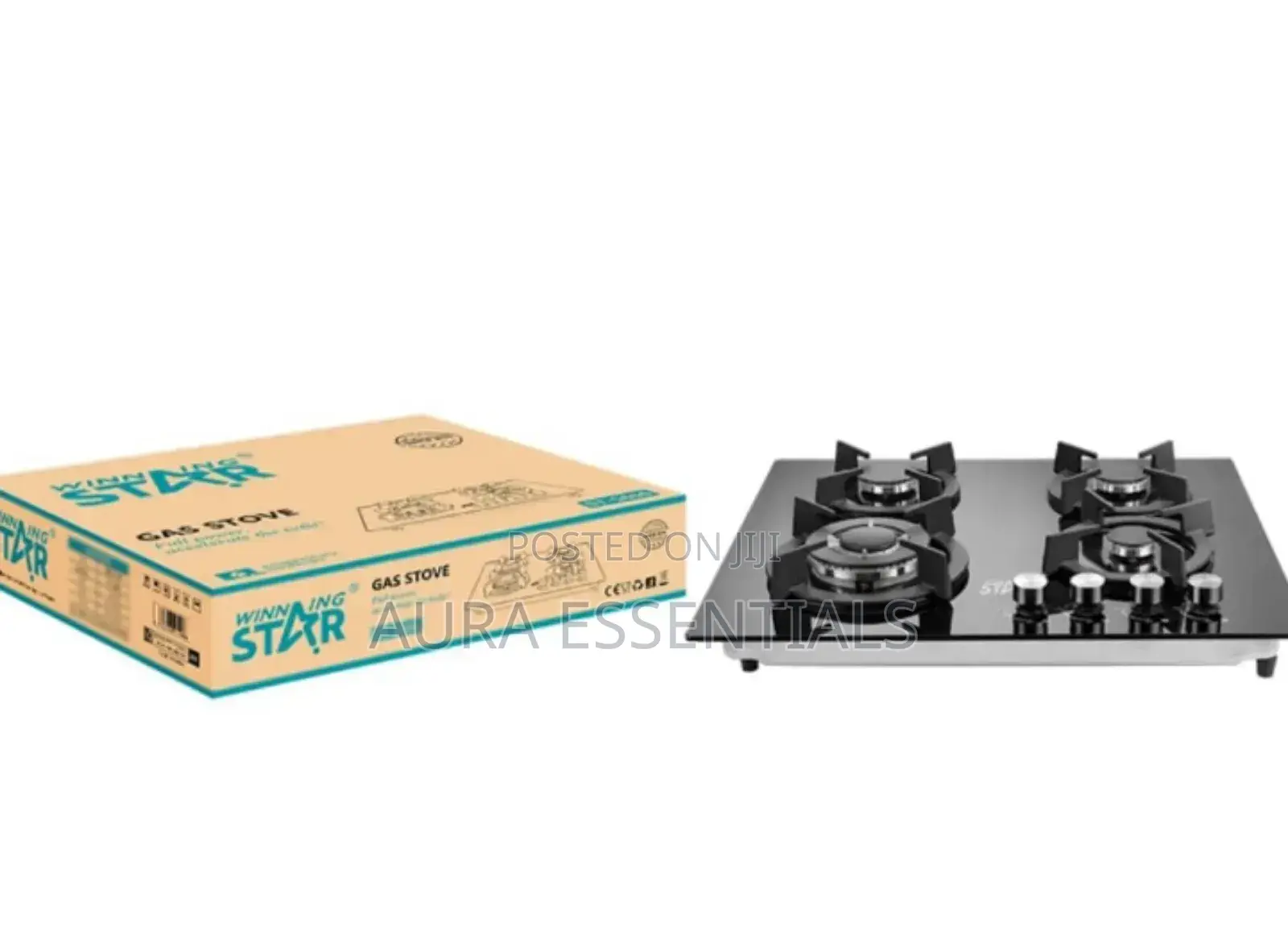 Winning Star 4-Burner Gas Stove Hob