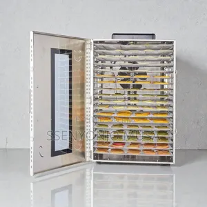 18-tray Commercial Stainless Steel Food Dehydrator Dryer 1500w