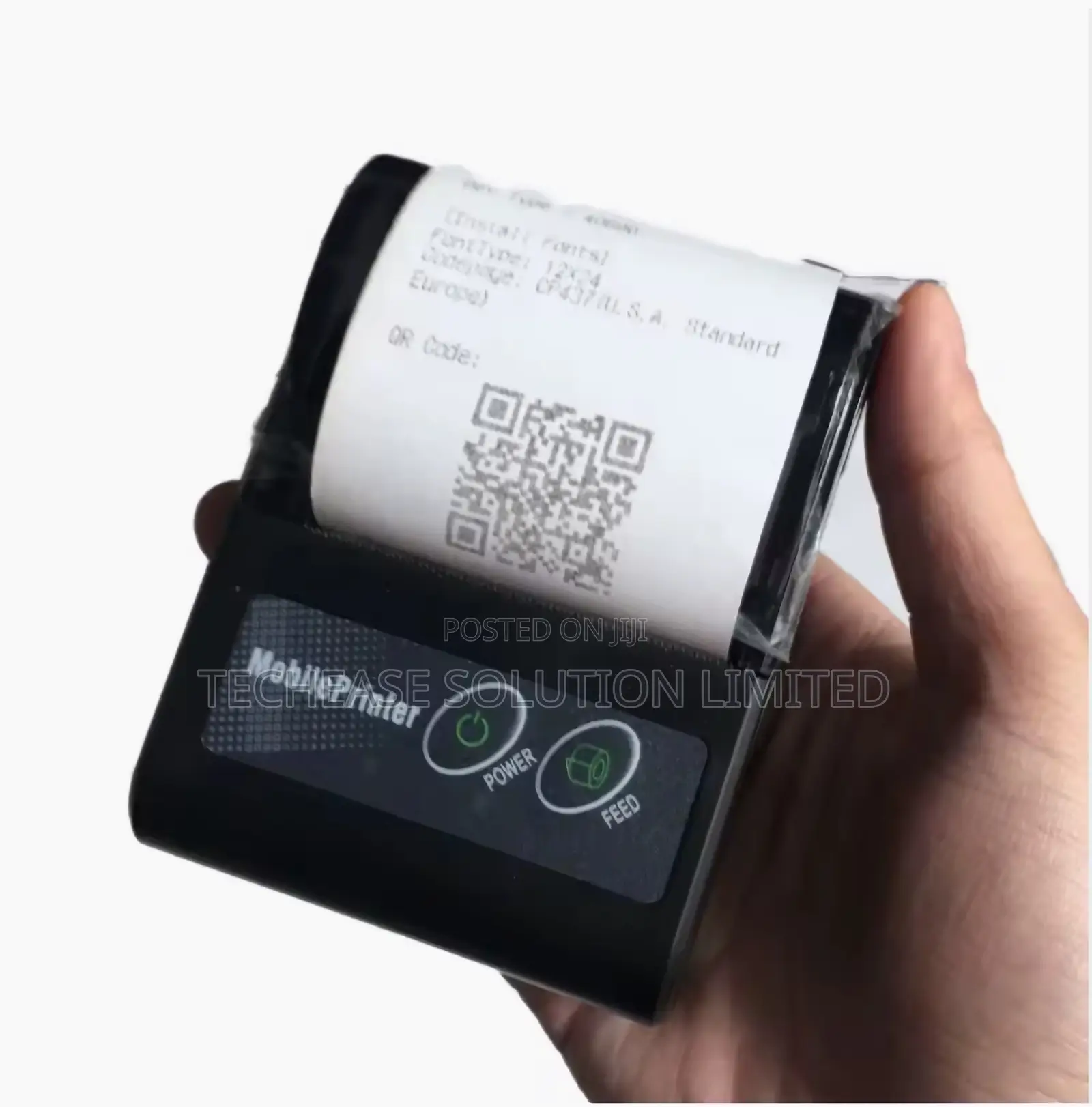 58mm Portable Bluetooth Thermal Receipt Printer + 5 Paper Rolls