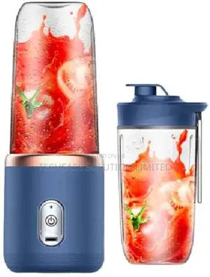 Rechargeable Portable Juicer Blender With Mini Juice Cup With 6 Blades