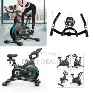 Magnetic Resistance Belt Drive Quiet Fitness Indoor Cycling Exercise