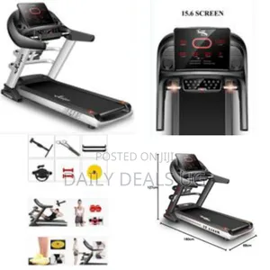 Intertrack Multi-Functional Treadmill With Dc Motor Motor Anti-Slip