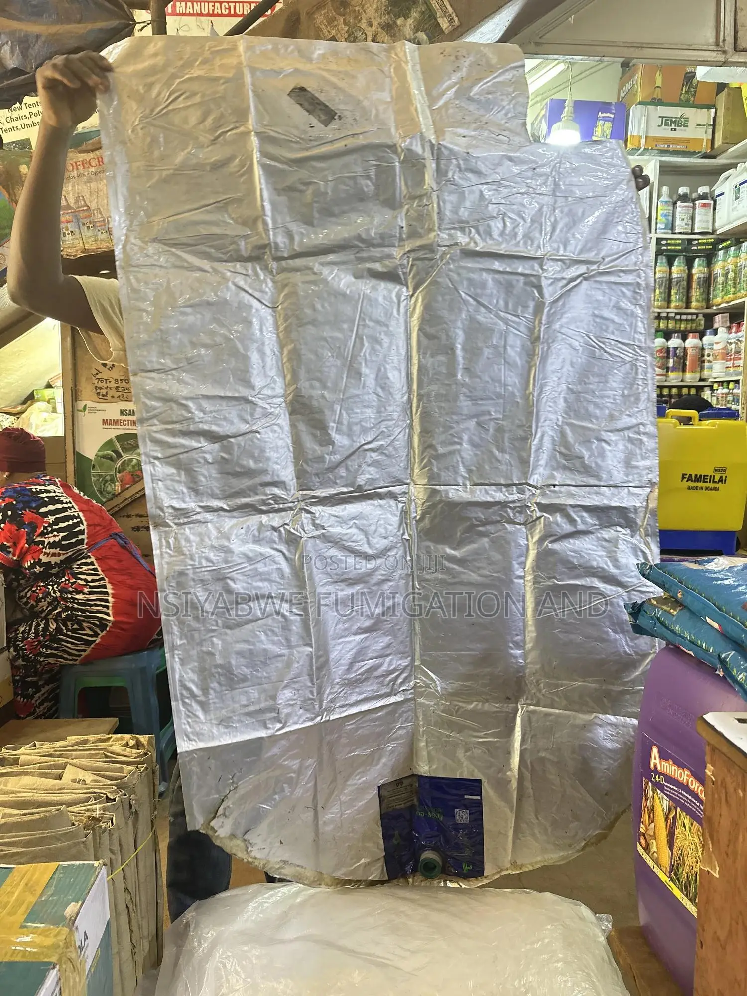 Silver Silage Bags