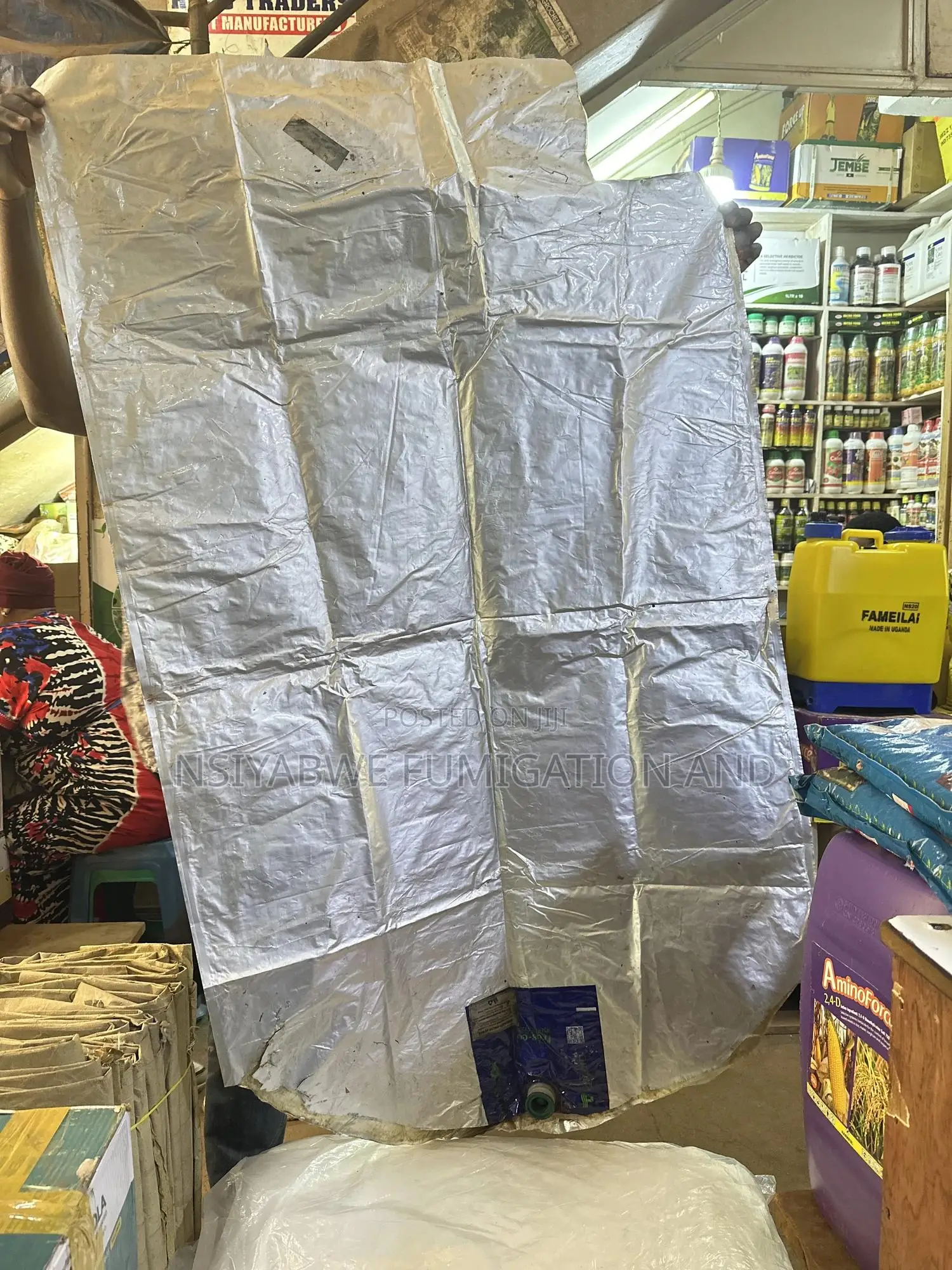 Silver Silage Bags