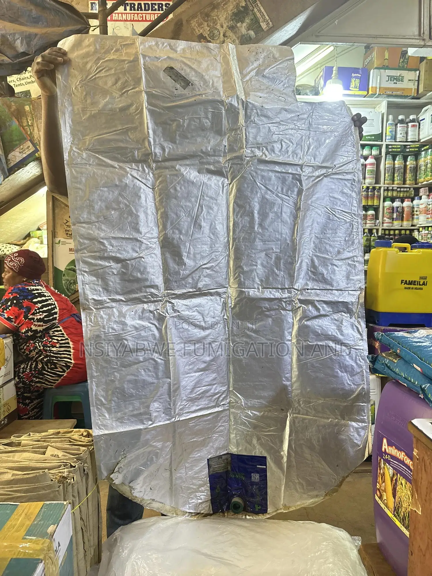 Silver Silage Bags