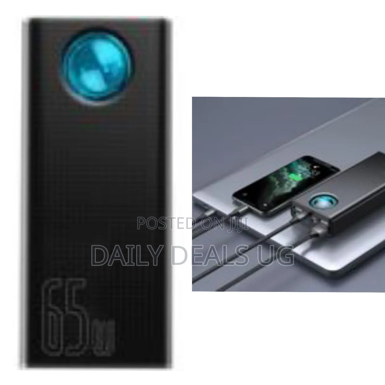 Baseus Amblight Digital Display Quick Charge Power Bank 30000mah