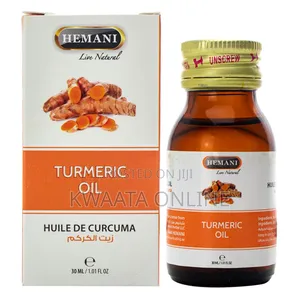 Turmeric Oil - 100% Natural Herbal Cold Pressed Essential Oil -30ml
