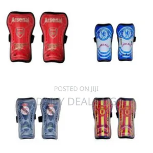 Pair of Professional Soccer Protective Gear Football Shin Pads