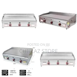 Commercial Stainless Steel Electric/Gas Propane Griddle.