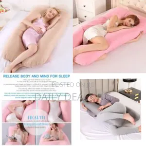 U Shaped Body Pillow for Pregnancy, 55 Inch