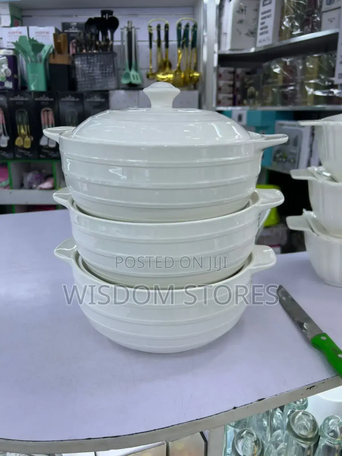 White Ceramic Serving Dishes