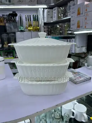 3pc Ceramic Serving Bowls