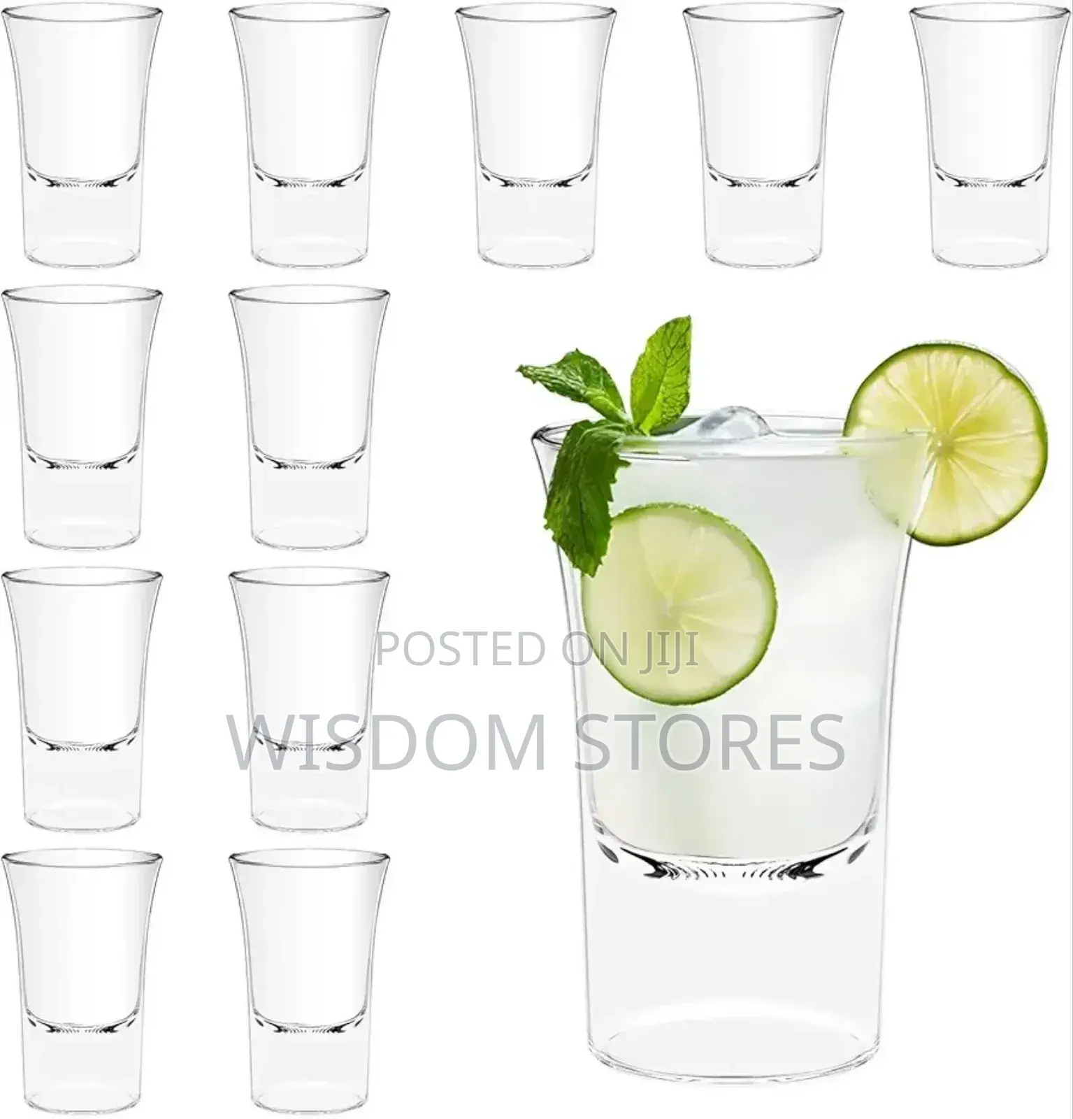 12 X 30 Ml Shot Glasses 12pcs