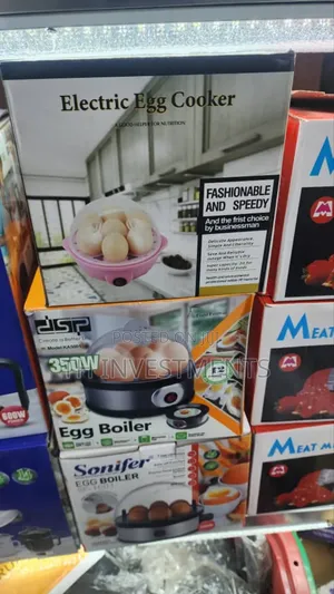 Egg Boilers in Different Sizes and Brand