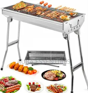 Unique Portable Stainless Steel Foldable BBQ Grill