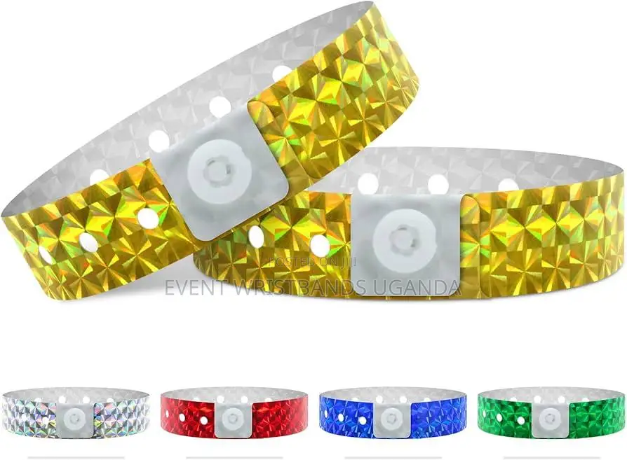 Plastic With Effects Event Wristbands