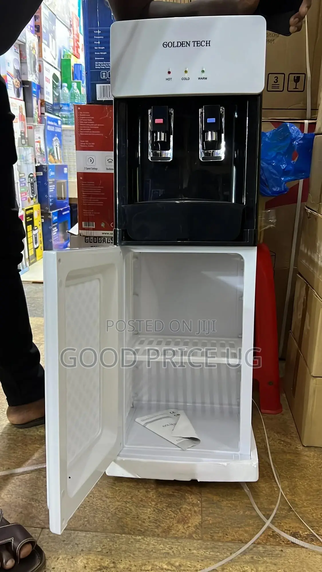 Golden Tech 2tap Water Dispenser With Electric Cooling