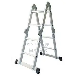 2×4 Multi-Purpose Aluminium Folding Ladder – Maximum Height 2.4m