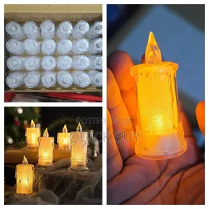 24pcs Piece Led Flameless Battery Electric Candles