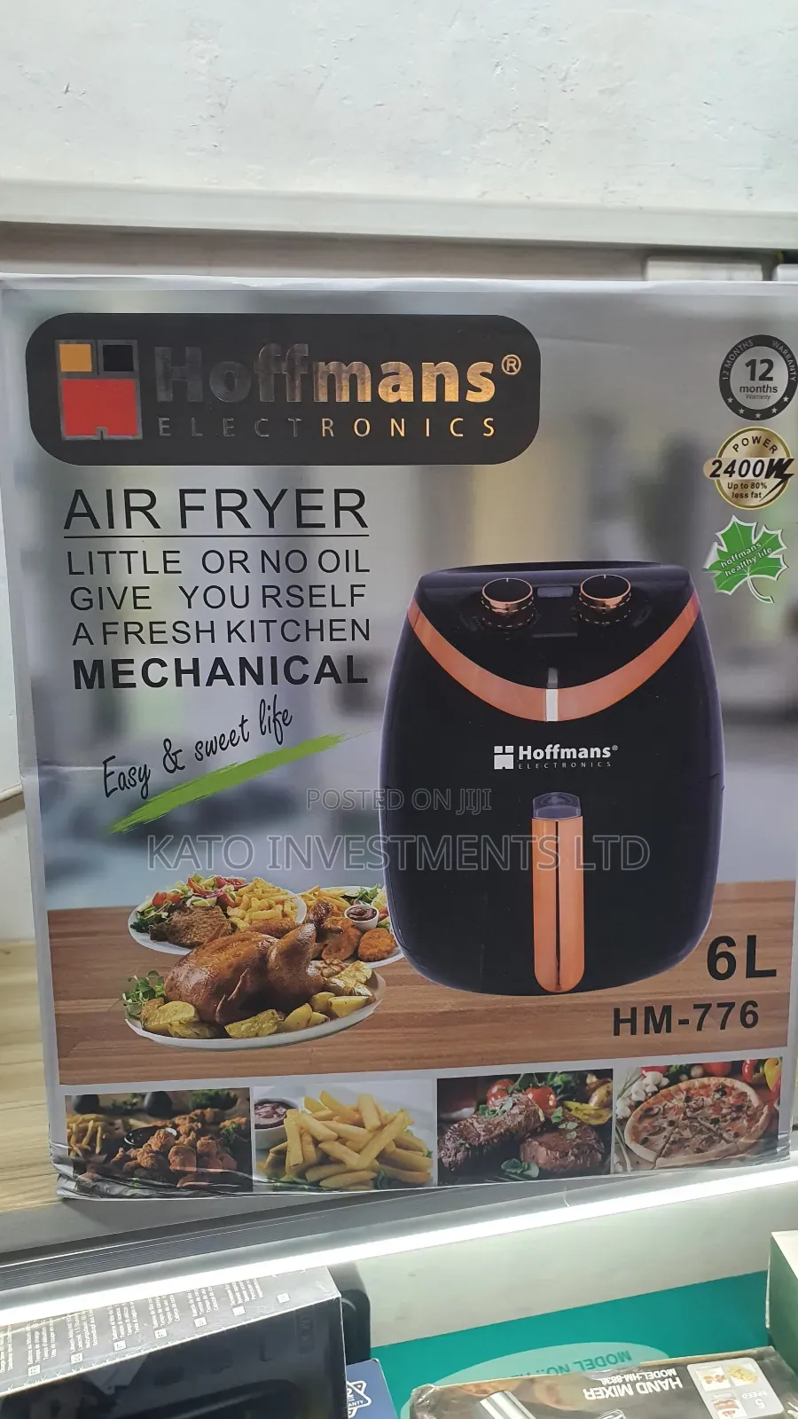 Airfryer 6l Hoffman