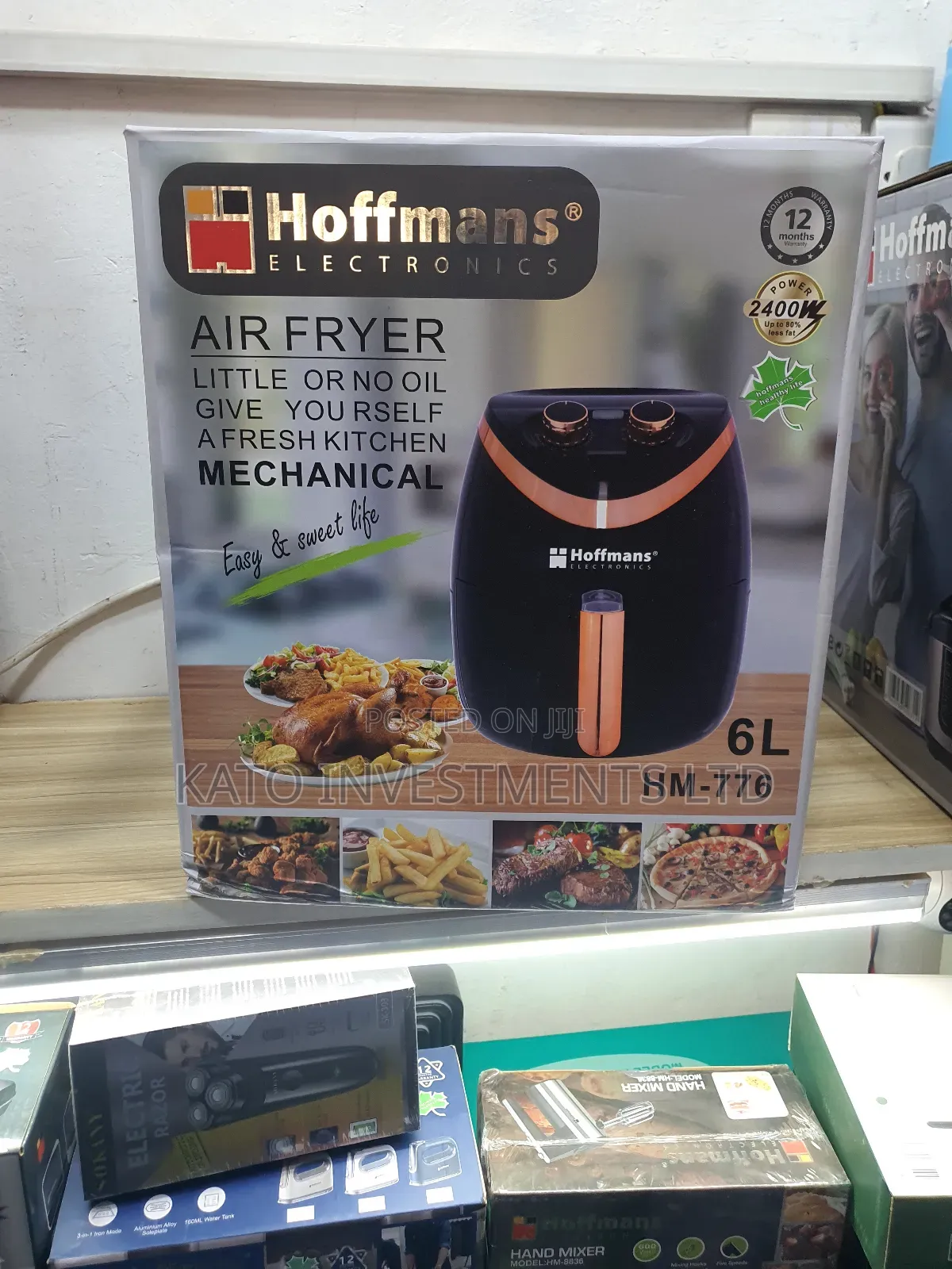 Airfryer 6l Hoffman