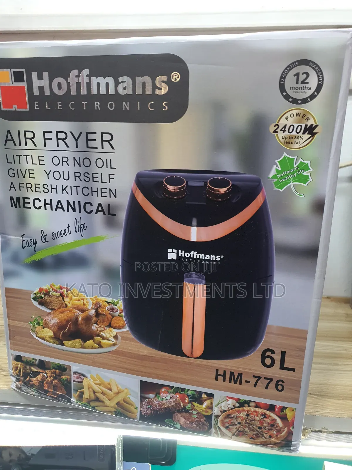 Airfryer 6l Hoffman