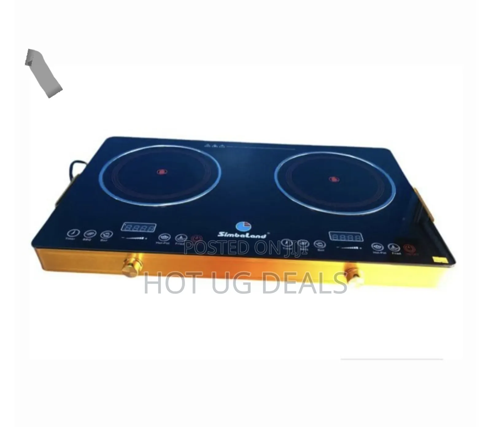 Simbaland Electric Double Infrared Cooker (1yrs Wrnty)