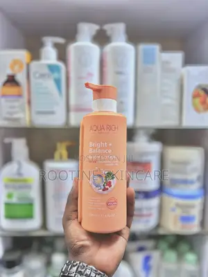 Aqua Rich Bright + Balance With Niacinamide Alpha Aburtin Lotion