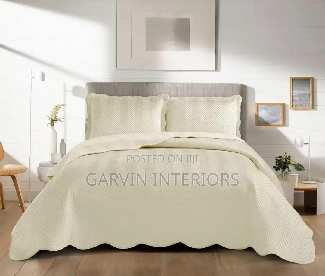 Volvet Bedspread Plain 6x6/7x7
