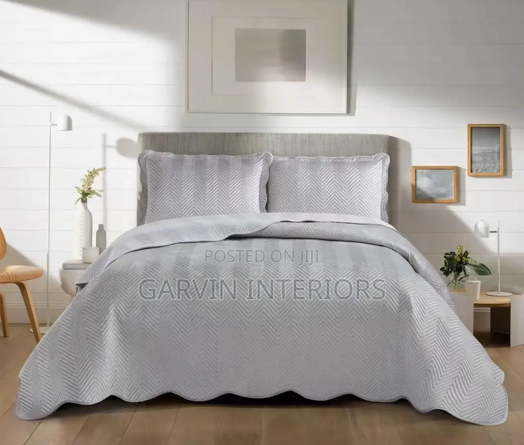 Volvet Bedspread Plain 6x6/7x7